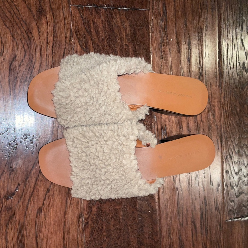 Zara sheering slides